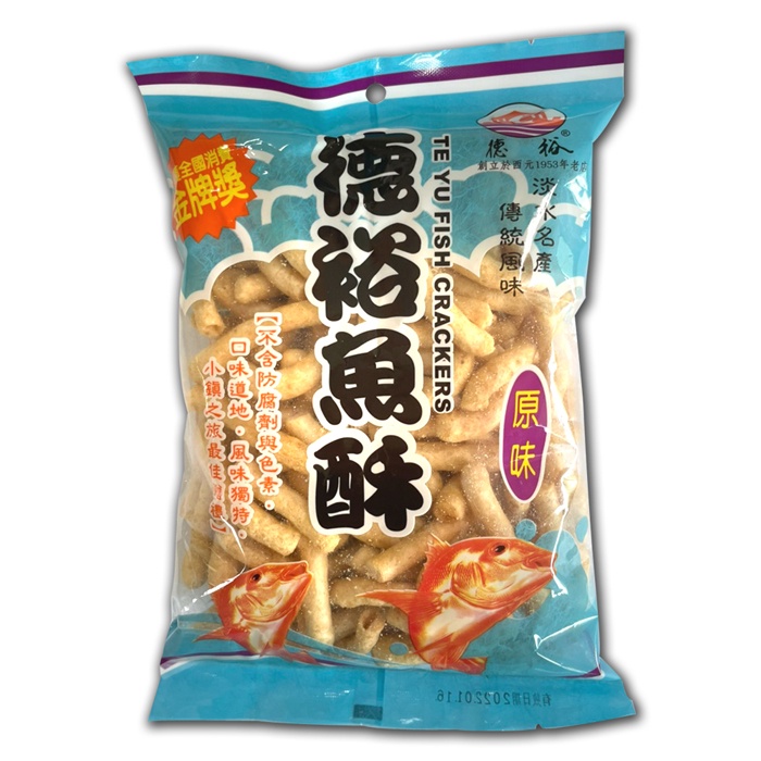 即期良品-【德裕】魚酥150g、蝦酥150g