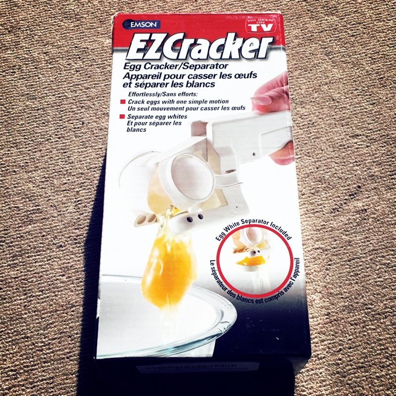 美國EZCracker打蛋器，蛋白蛋黃自動分離（全新現貨）