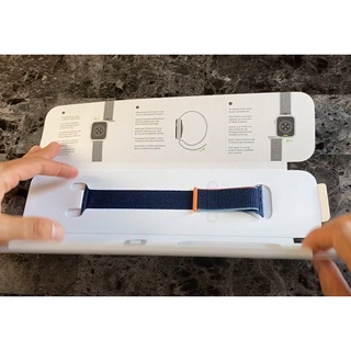 深藍色! 原廠 Sport Loop運動型錶環【蘋果園】Apple Watch 38/40/41/42/44/45 mm