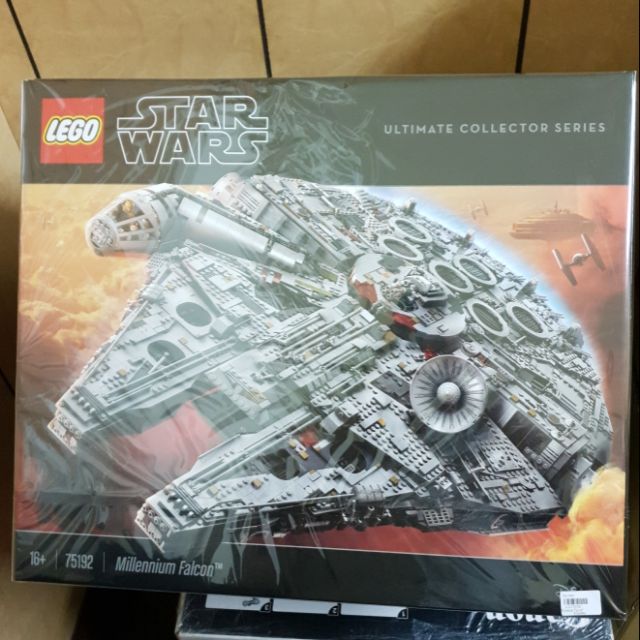 LEGO樂高玩具盒組 75192 星際大戰 千年鷹號 Millennium Falcon 全台最便宜 全新未拆封