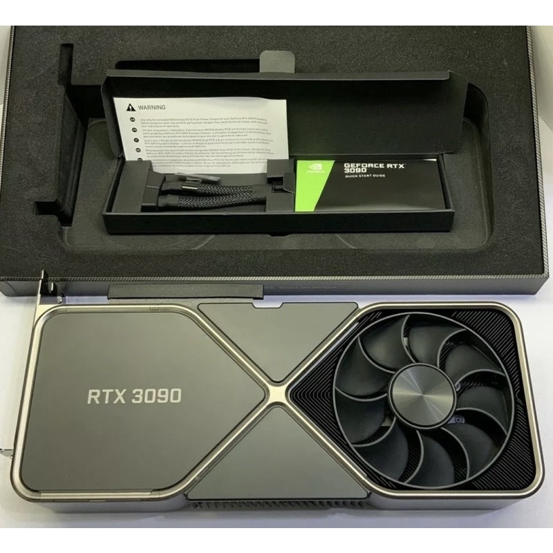 nVidia RTX 3090 Founders Edition - 開箱極新品