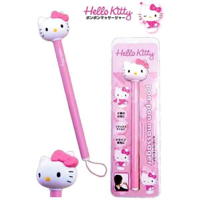 Hello Kitty 美樂蒂 日製造型矽膠按摩槌棒（4款）不求人.舒壓搥