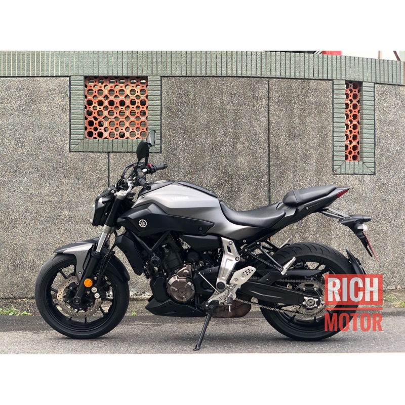 台南瑞奇車坊 中古重機 Yamaha Mt 07 Abs 蝦皮購物