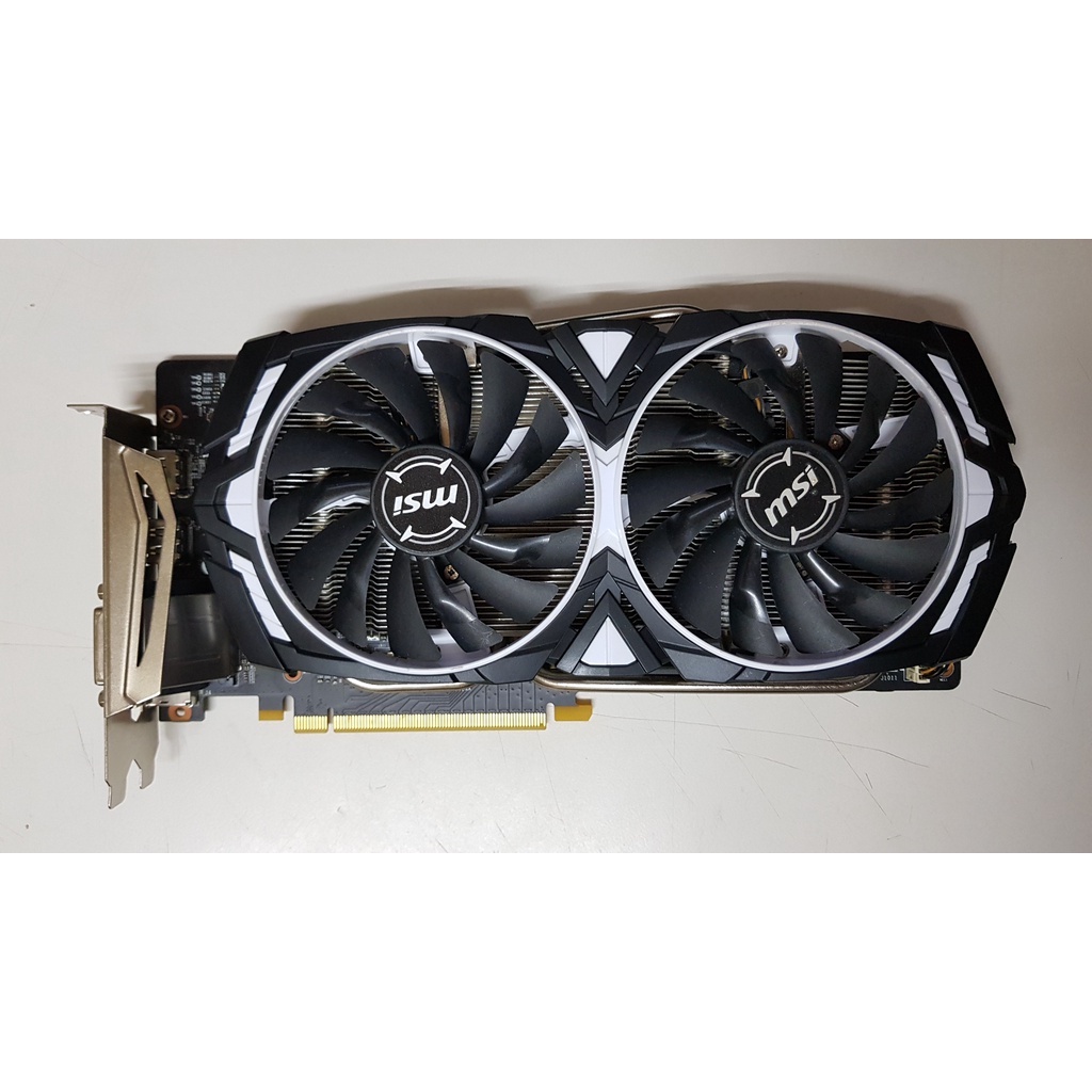 MSI 微星 GTX1060 ARMOR 3G OVC1 3GB DDR5 顯示卡 2手良品 GTX 970 980