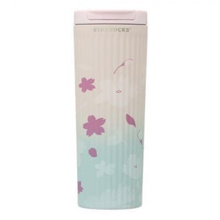 ✨Tube’s shop✨現貨 2021 日本 Starbucks 星巴克 櫻花 漸層 保溫杯 隨行杯 473ml