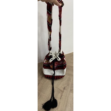 Amina民族風民俗風水桶包肩背斜背包.超有特色