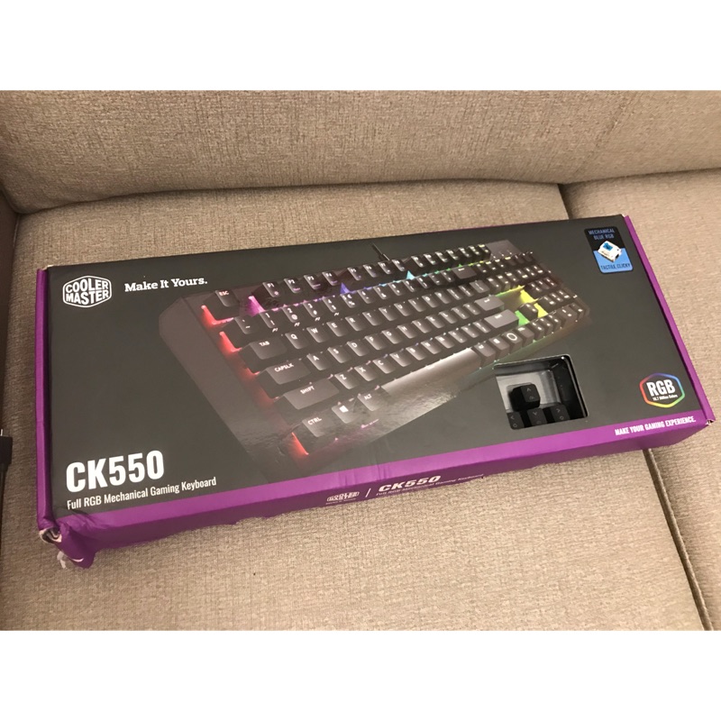 Cooler Master CK550 機械式 RGB 電競鍵盤 青軸