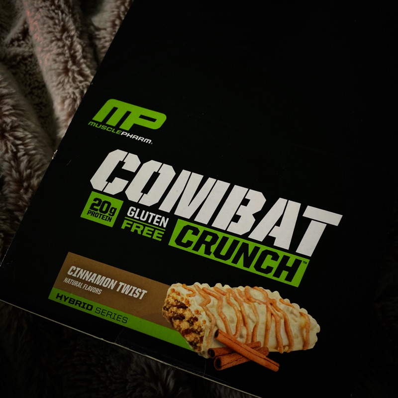 蛋白棒 Muscle Pharm Combat  Crunch Bar mp蛋白棒 乳清蛋白棒