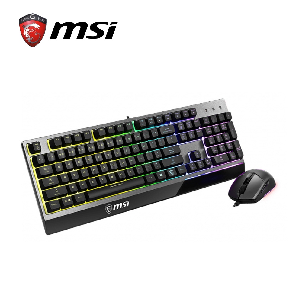 【酷3C】MSI微星VIGOR GK30 / MSI微星CLUTCH GM11  電競鍵盤/滑鼠 鍵鼠 電競滑鼠 RGB