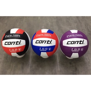 《TNT運動廣場》conti 5號超軟橡膠排球 紅/黑/白 V700-5-WBKR 紅/藍/白 V700-5-RWB