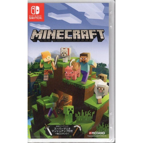 【優格米三民店】NS Switch  〈我的世界 創世神〉Minecraft 中文版 麥塊