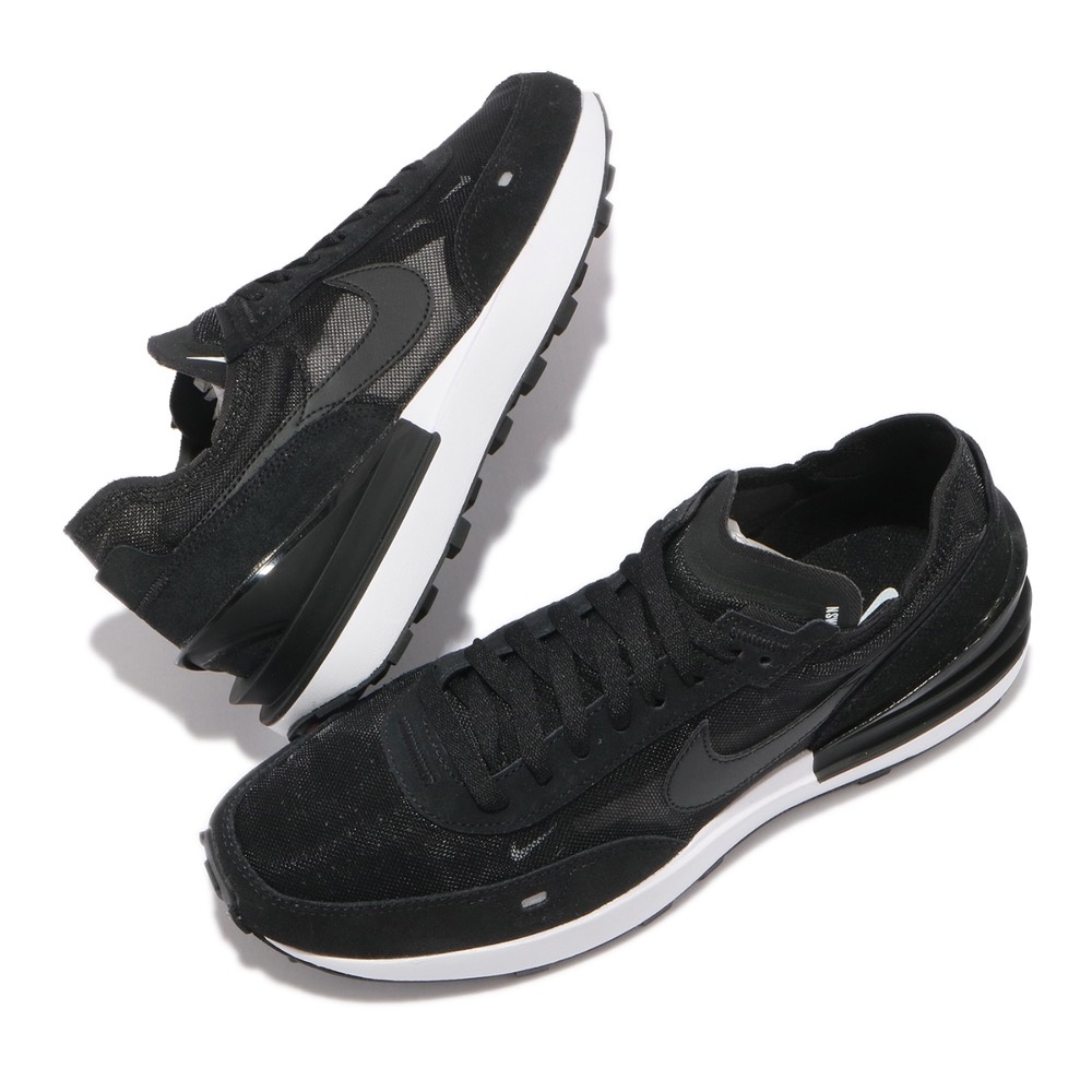𝓑&amp;𝓦 現貨免運 Nike WAFFLE ONE 男鞋 運動鞋 黑 DA7995001
