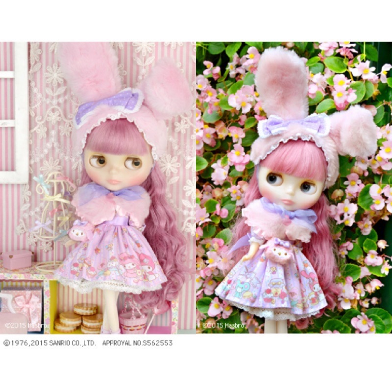 全新美樂蒂小布My Melody Blythe – Softly Cuddly You &amp; Me大布限定CWC