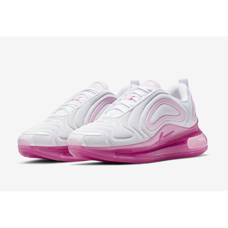 nike 720 white and pink