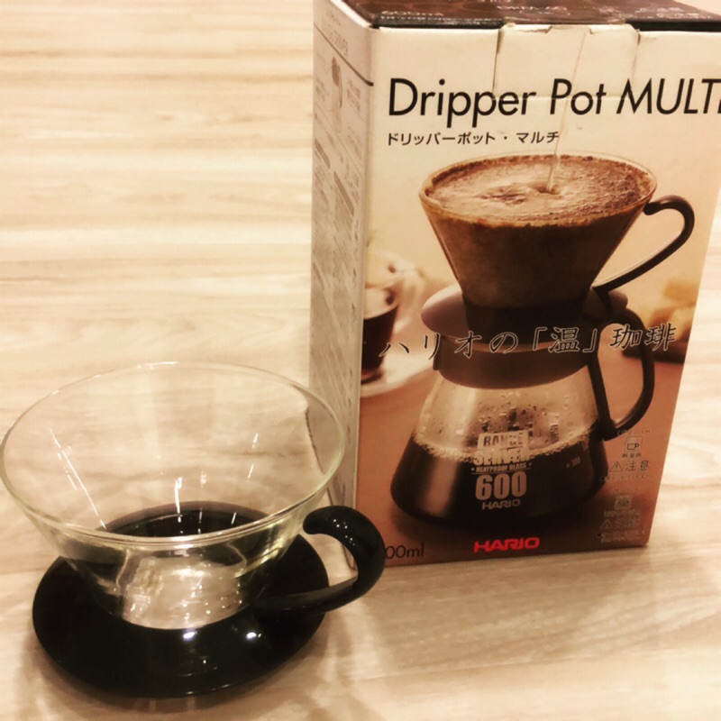HARIO DPM-60 V60 咖啡濾杯 咖啡 coffee dripper 日本製 玻璃濾杯 濾杯 玻璃 二手品