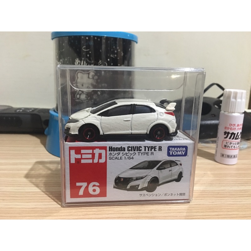 Tomica 76 Honda Civic Type R 大陸購入 盒況不佳 送塑膠外盒