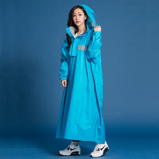 Outperform 奧德蒙 去去雨水走 君邁 brightday 雨衣 藏衫罩 揹包 太空 連身式 風雨衣 一件式 藍