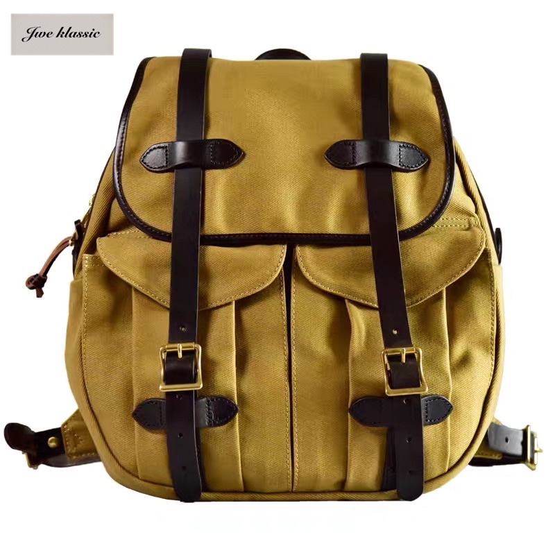 Jwe Klassic 手工美式復古重磅油腊帆布包 Filson