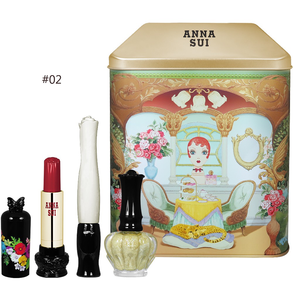 ANNA SUI 安娜蘇 Dolly Girl 時光藏寶彩妝禮盒組(限量) 廠商直送