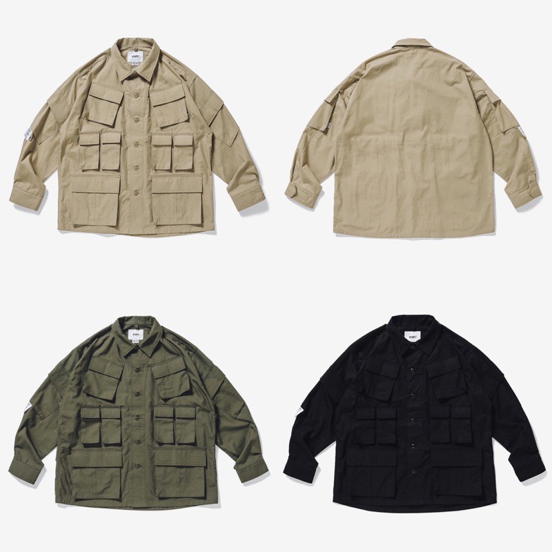 新品未開封！WTAPS 21AW MODULAR COTTON RIPSTOP size01S】WTAPS MODULAR LSCOTTON RIPSTOP（20aw WTAPS MODULAR