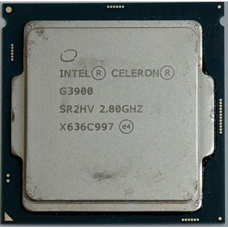 Intel 六代/七代 Celeron G3900 G3930 CPU (1151 腳位) 不附風扇