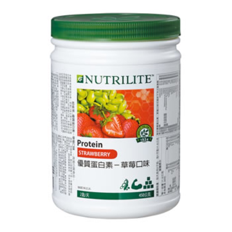 安麗 Amway  優質蛋白素－草莓口味　NutriLife