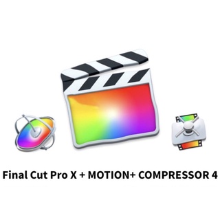 【Compressor 4 】編碼 影音頻媒體壓縮+MOTION+ Final Cut Pro X +蘋果支援M1