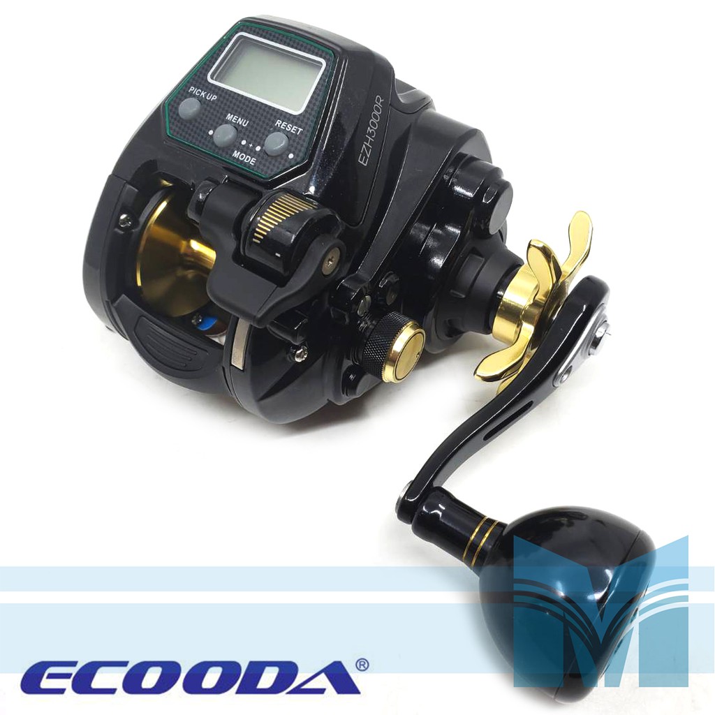 【民辰商行】 ECOODA  伊酷達 電捲 EZH3000 R(右手)/L(左手) 電動捲線器 4.6:1齒輪比