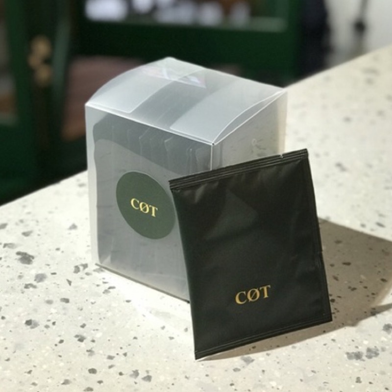 【COT DRIP BAG】E1義式特調濾掛咖啡(10入/透明盒裝)