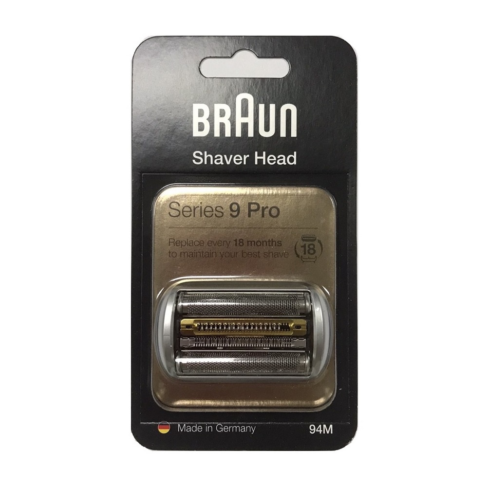 德國製百靈牌BRAUN 9Pro系列電動刮鬍刀頭刀網 94M