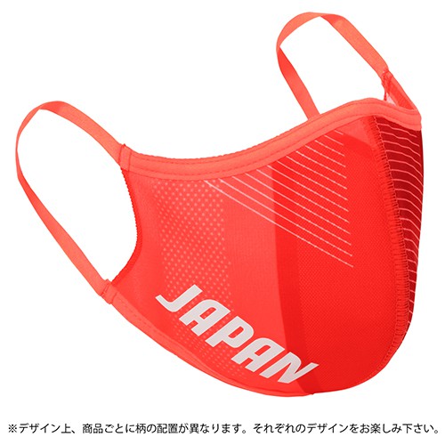 日本東京奧運 東奧 TOKYO 2020 官方限定商品 紀念品系列	東京奧運 JOC日本限定款 口罩面罩 紅色 M號