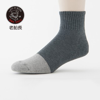 【ifeet】MIT竹碳森呼吸休閒襪(1106-3)-12雙入(老船長sinacova)