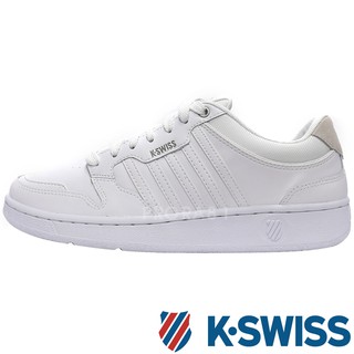 K-SWISS 06996-101 白色City Court皮質休閒運動鞋 鞋底全車線 有13號006K 免運費加贈襪子