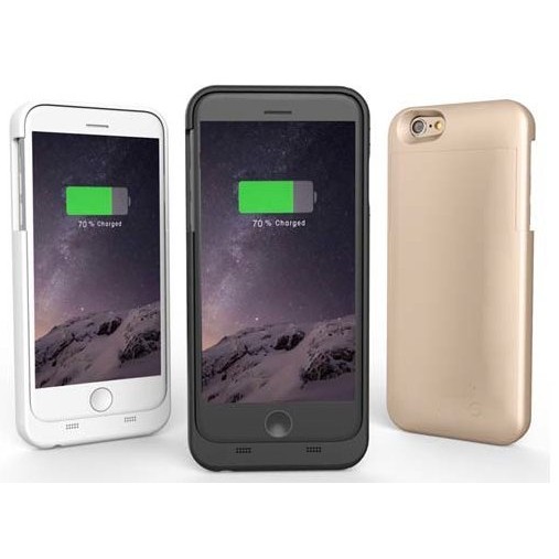 iPhone 6/6S Plus(5.5吋)超薄高容量背殼電池/背夾電池/背蓋電池/MFI蘋果原廠認證