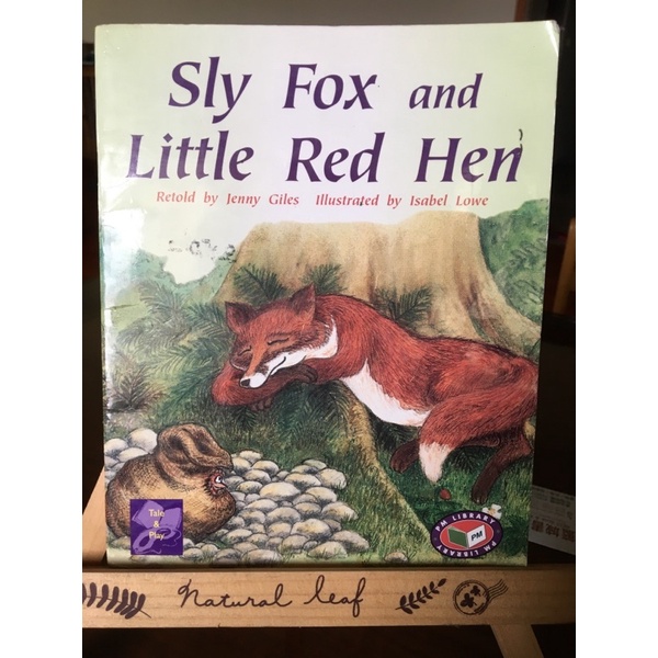 英文童書 Sly Fox and little red hen