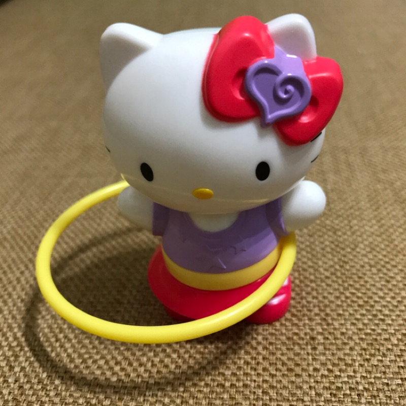 Hello Kitty 搖呼拉圈的凱蒂貓玩偶
