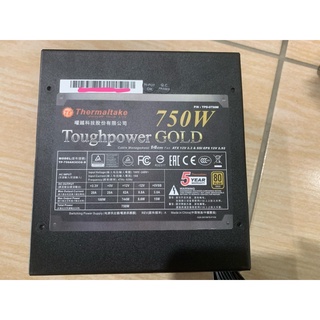 曜越 tt 750w 金牌 電源供應器 Thermaltake