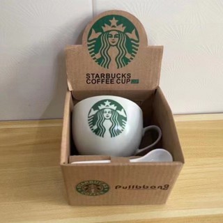 環保咖啡杯★星巴克圖案水杯簡約個性陶瓷咖啡杯陶瓷商務/臺灣/現貨