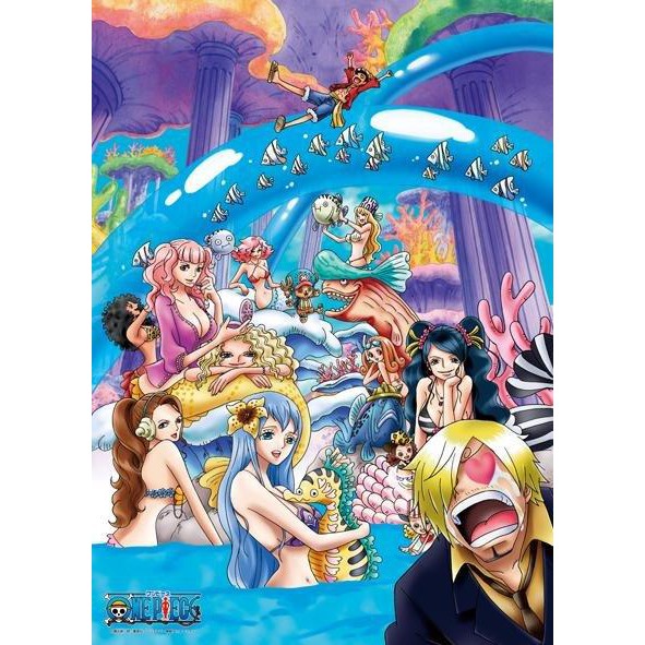 日本進口拼圖 One piece 海賊王 航海王 500片絕版拼圖，500-146