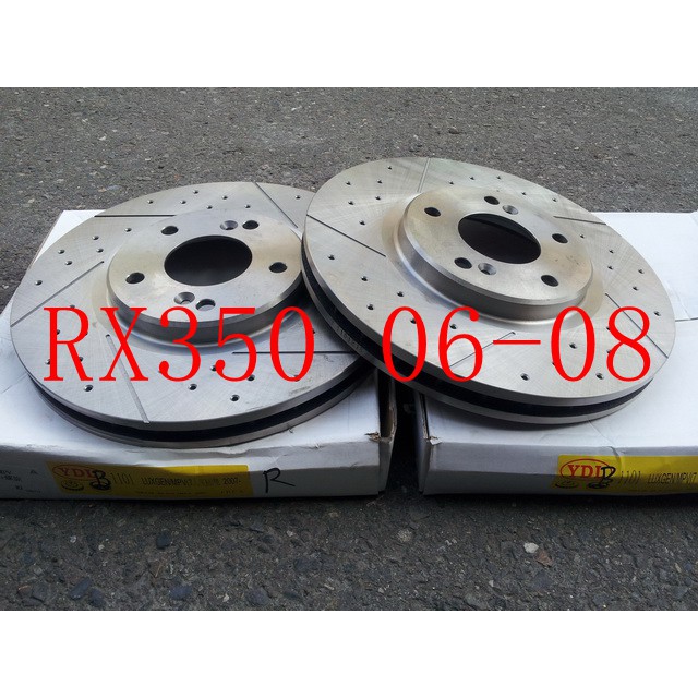 LEXUS RX350 06-08,RX330 03-,RX400H 07- 前煞車盤.前碟盤(一組2片裝)