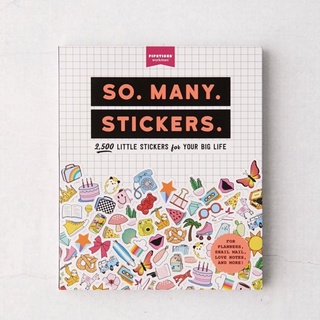 Urban Outfitters代購｜So.Many.Stickers. 2500 Stickers 2500 小貼紙