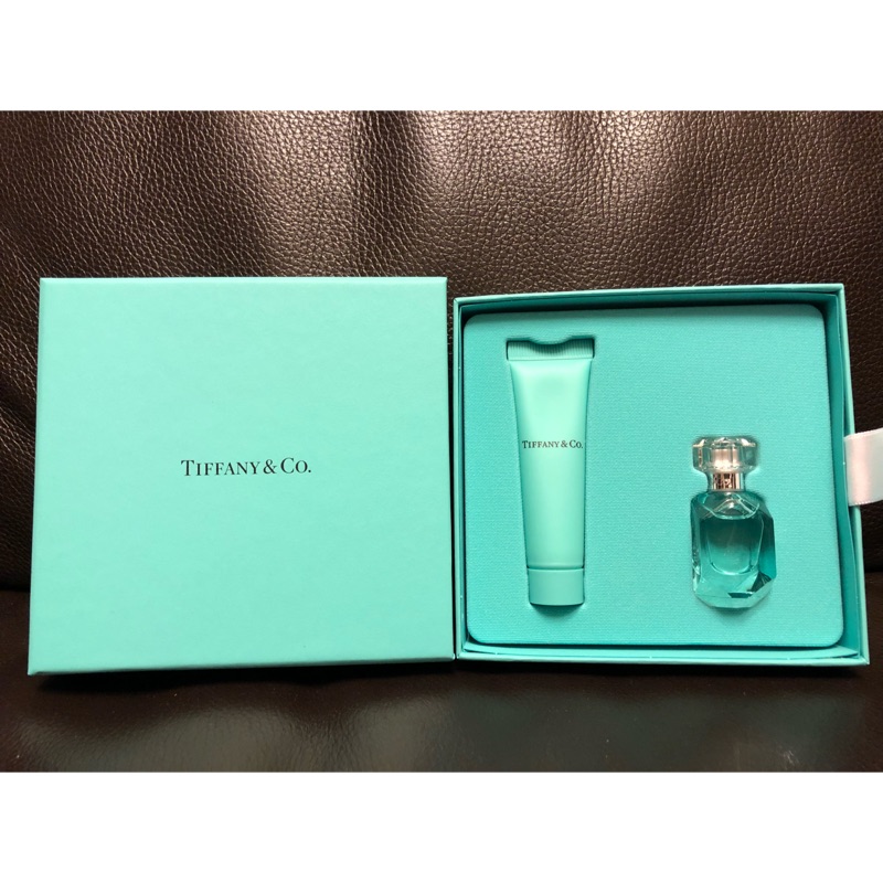 美國原裝 Tiffany &amp; Co. 同名晶鑽女性淡香精 小香水5ML＋乳液 14ML