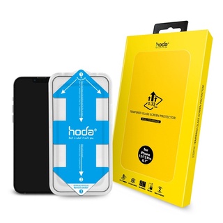 hoda 2.5D滿版玻璃保護貼/Apple iPhone13系列/9H/0.33mm/高透光/貼膜神器/玻璃貼【馬尼】