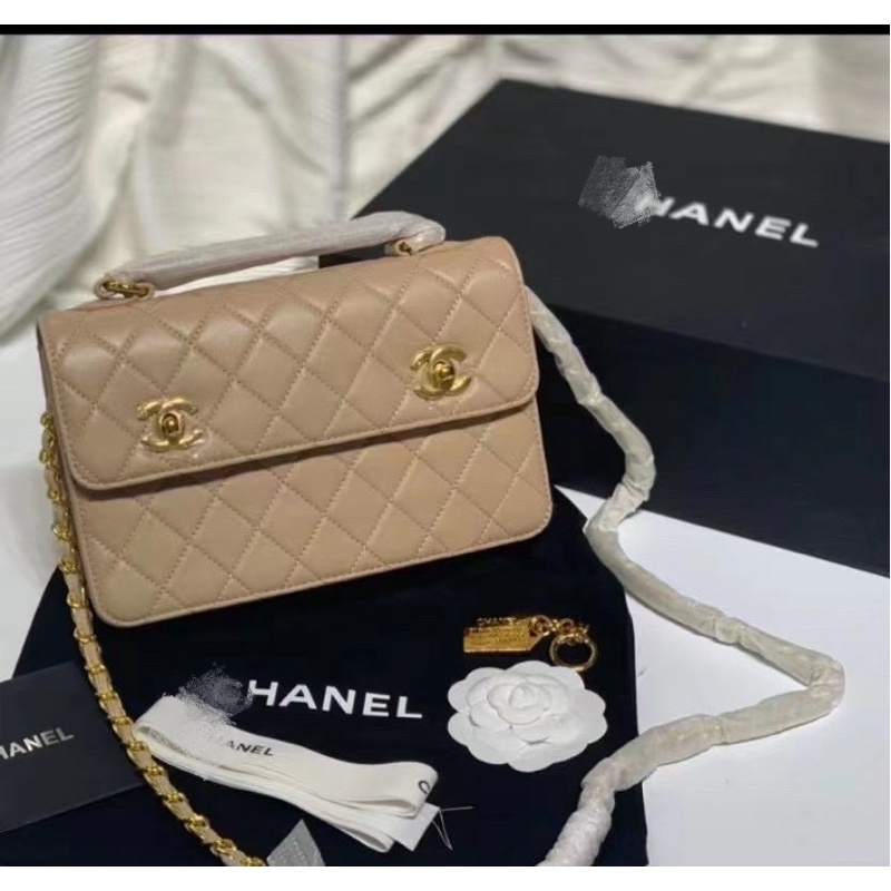 預售 Chanel風軍牌包vintage款 蝦皮購物