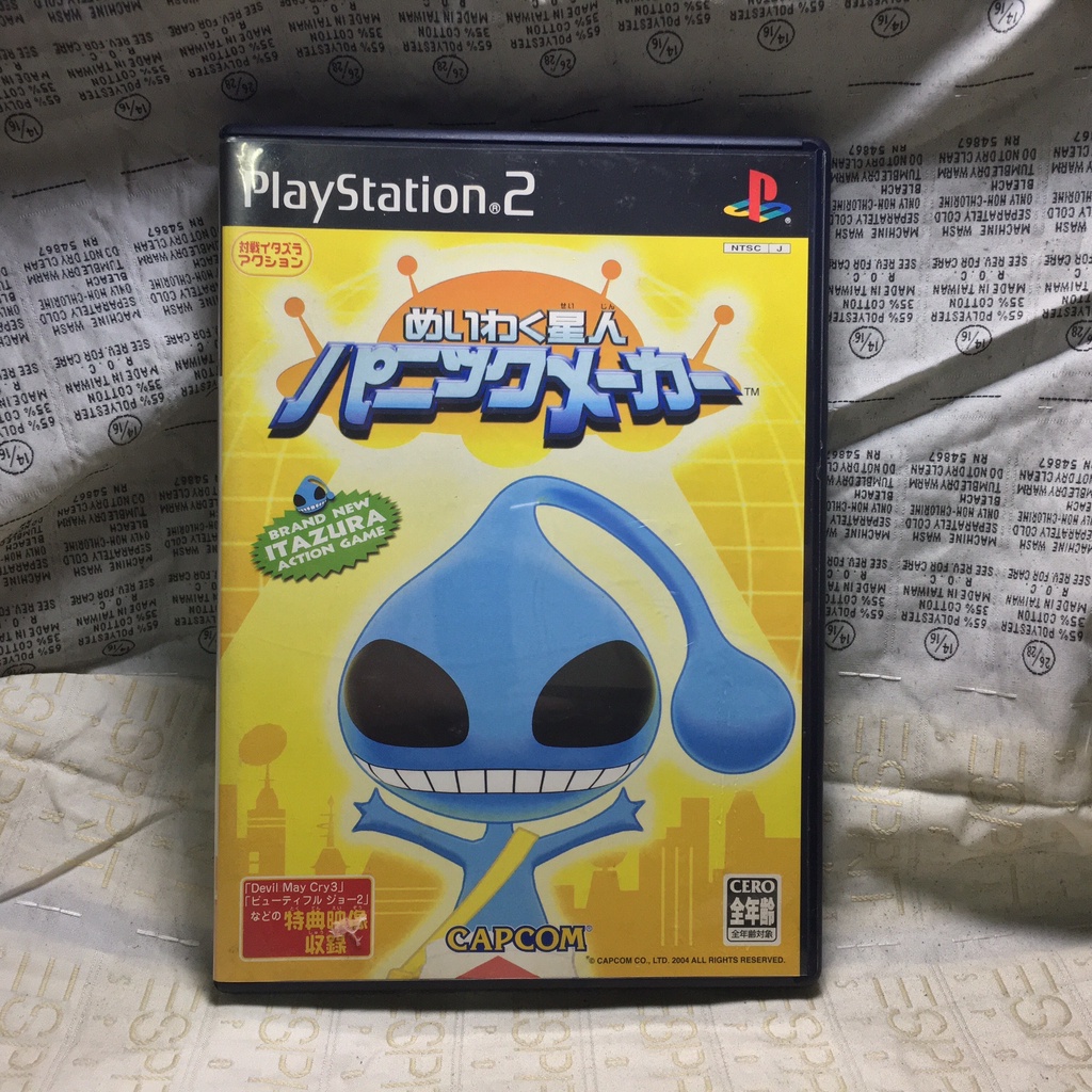 二手 PS2 遊戲片 搞怪星人 日版