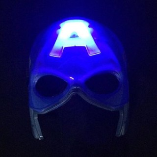 美國隊長 英雄內戰 C款 發光 夜光 眼罩 面罩 面具 頭套 動漫 周邊 COS COSPLAY 漫威 Marvel
