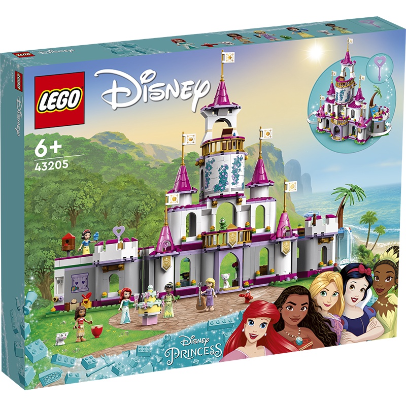 LEGO 43205  公主們的城堡探險《熊樂家 高雄樂高專賣》Ultimate冒險城堡 Disney 迪士尼公主系列