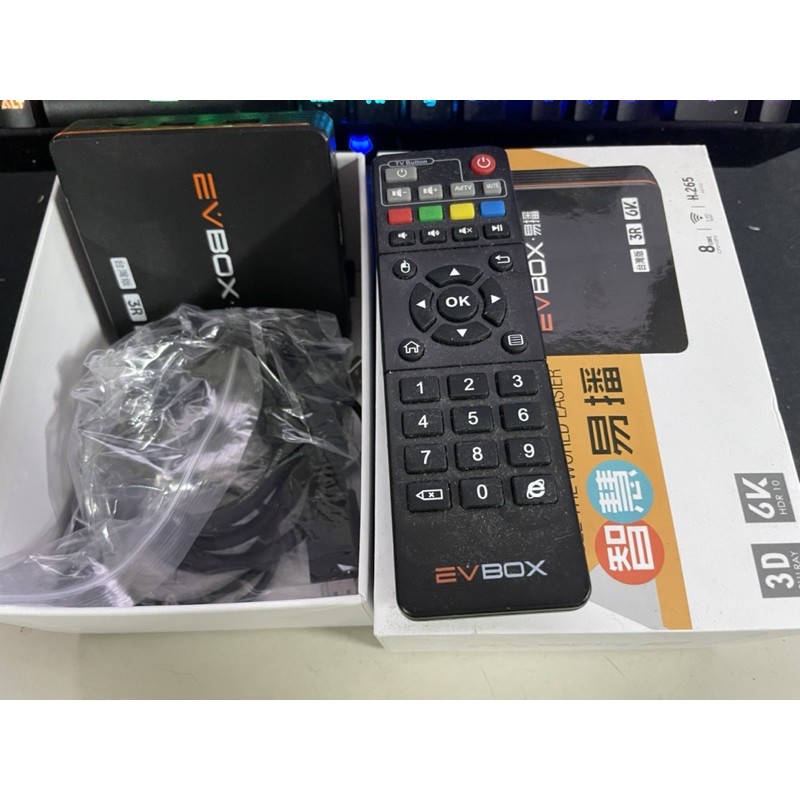 二手-EVBOX 3R 台灣版 易播盒子 蠻新的 隨便賣