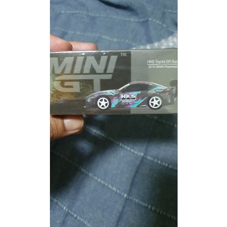 1:64 MINI GT 212 HKS Toyota GR Supra（限robert下標）