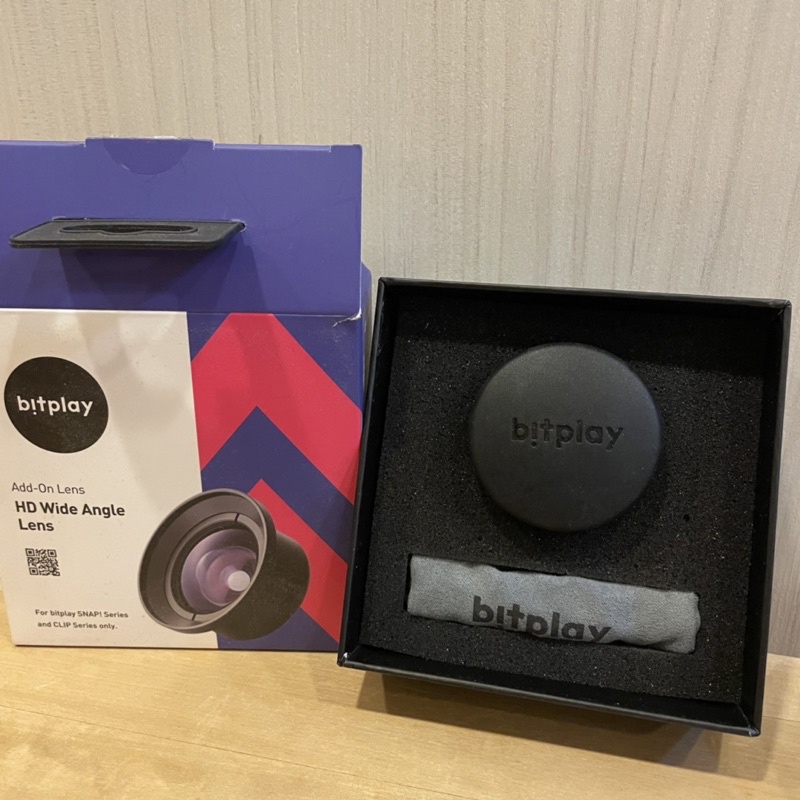 台灣設計品牌 Bitplay  手機外接鏡頭 HD高階廣角鏡頭（HD Wide Angle Lens）